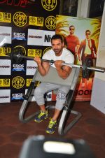 John Abraham at gold gym in Mumbai on 9th July 2016